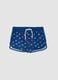 Costume boxer blu con stampa barchette per bimbo_0