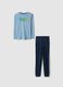 Boys' regular fit multicolour pure cotton pyjamas with print_0