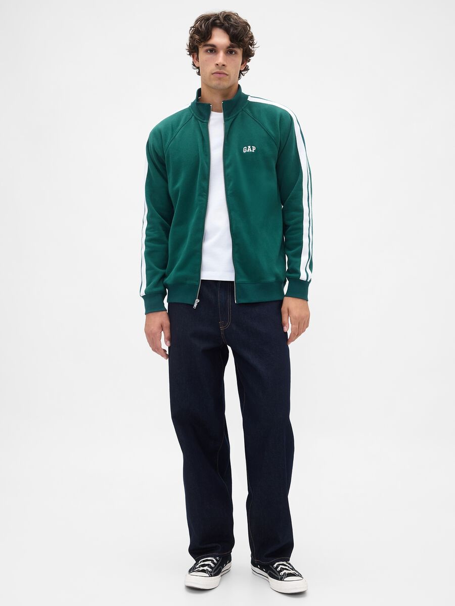 Green Full Zip Hoodie_1