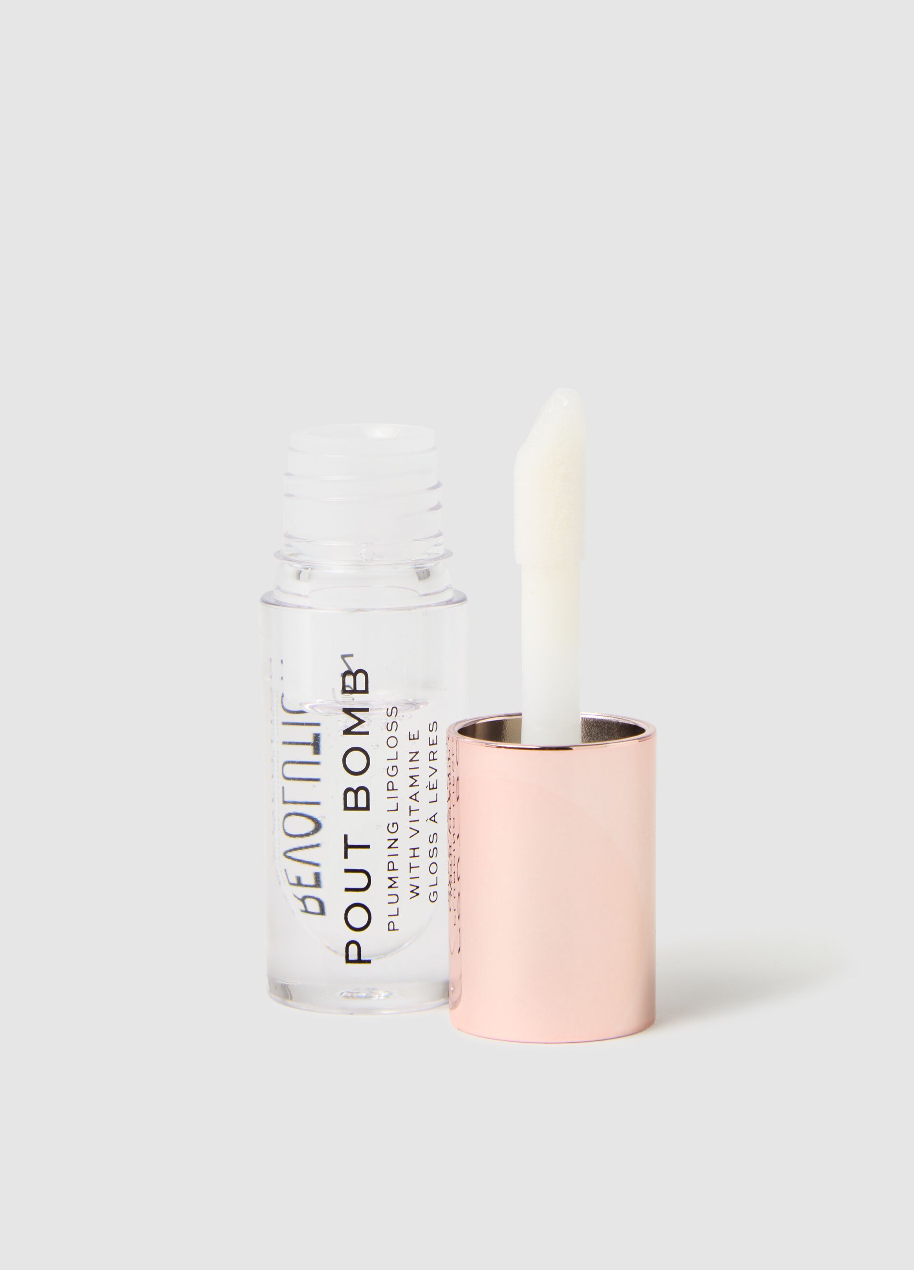 Pout Bomb Plumping Gloss Glaze Clear lip gloss