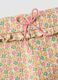Girls&rsquo; floral slim-fit stretch cotton leggings_2
