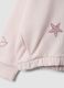 Girls&rsquo; pink cropped pure cotton hoodie_2