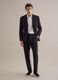 Black regular fit sneakers with sturdy white sole_3