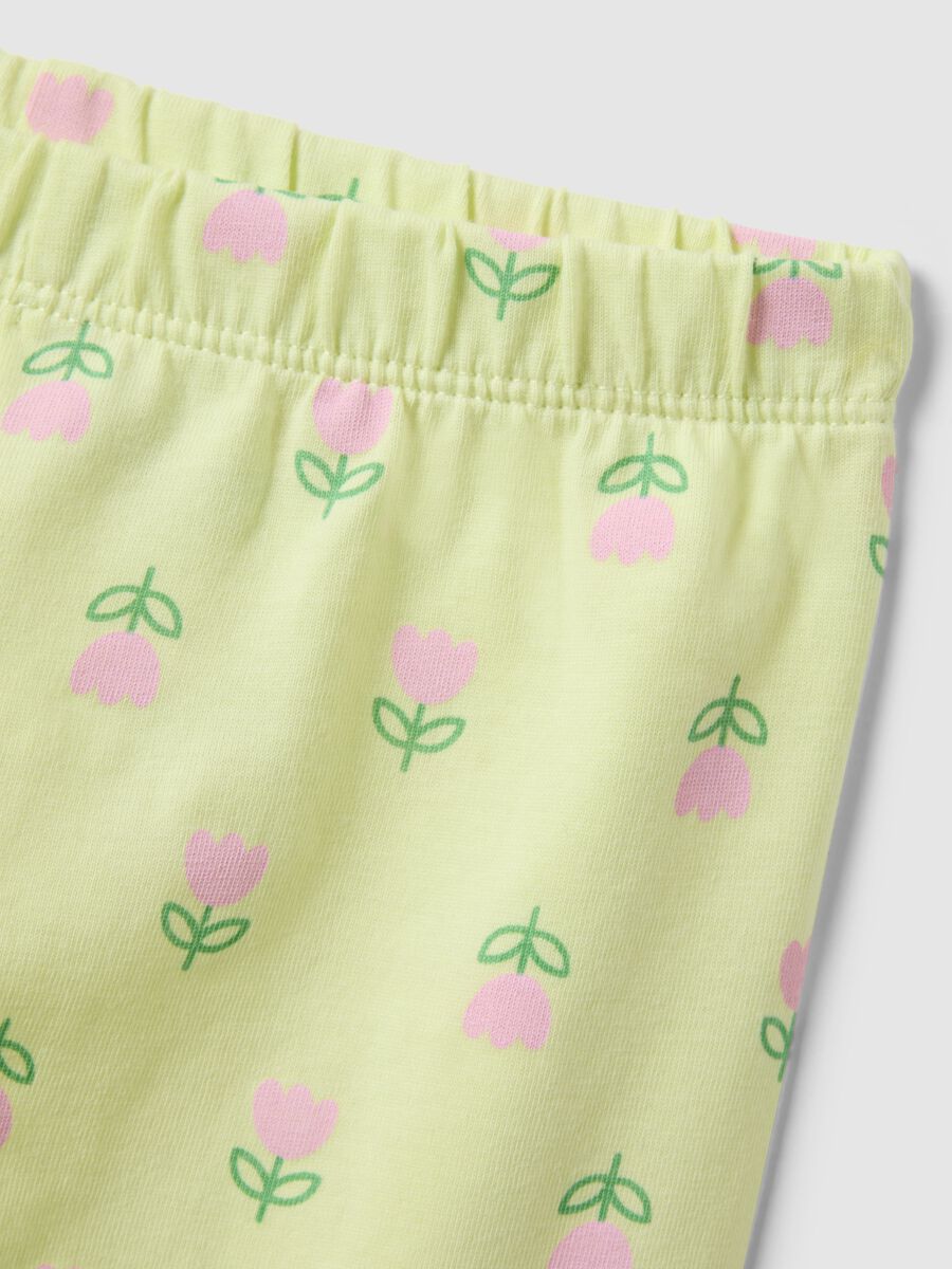 Multicolour pure cotton regular fit pyjamas for children_2