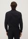 Black cotton-blend shirt regular fit easy iron_2