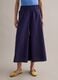 Blue maxi skirt in pure cotton_1