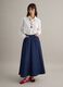 Oversized fit white pure cotton sangallo shirt_1