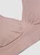 Pink stretch-fabric bra with removable padding_1