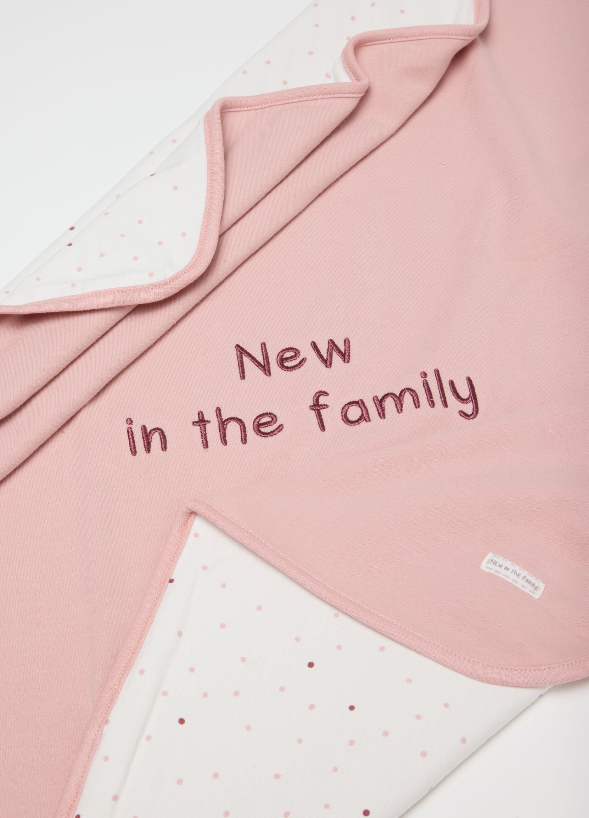 Newborn Pink Stretch Cotton Soft Cover