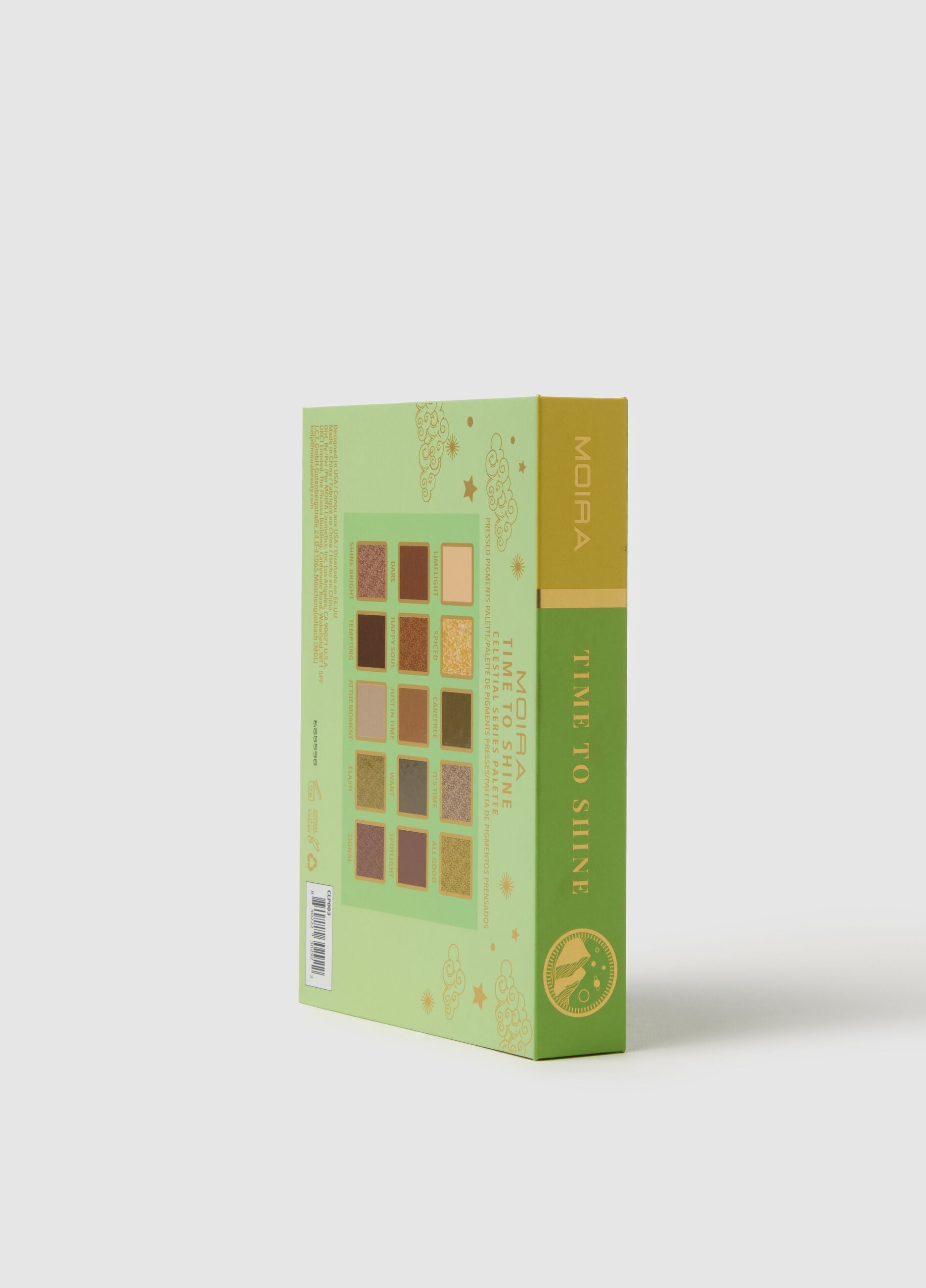 MOIRA TIME TO SHINE PRESSED PIGMENT PALETTE - Korean makeup