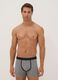 Men&rsquo;s multicolour organic stretch cotton midi boxer shorts (3-pack)_0