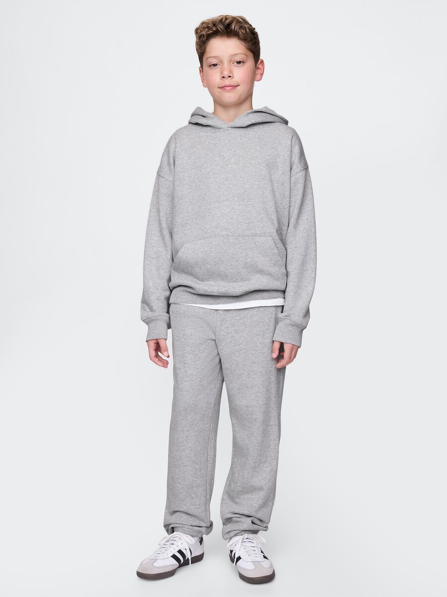 Pantaloni in misto cotone, regular fit, con logo GAP_0