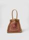Brown paper-fibre crochet shopper bag_1