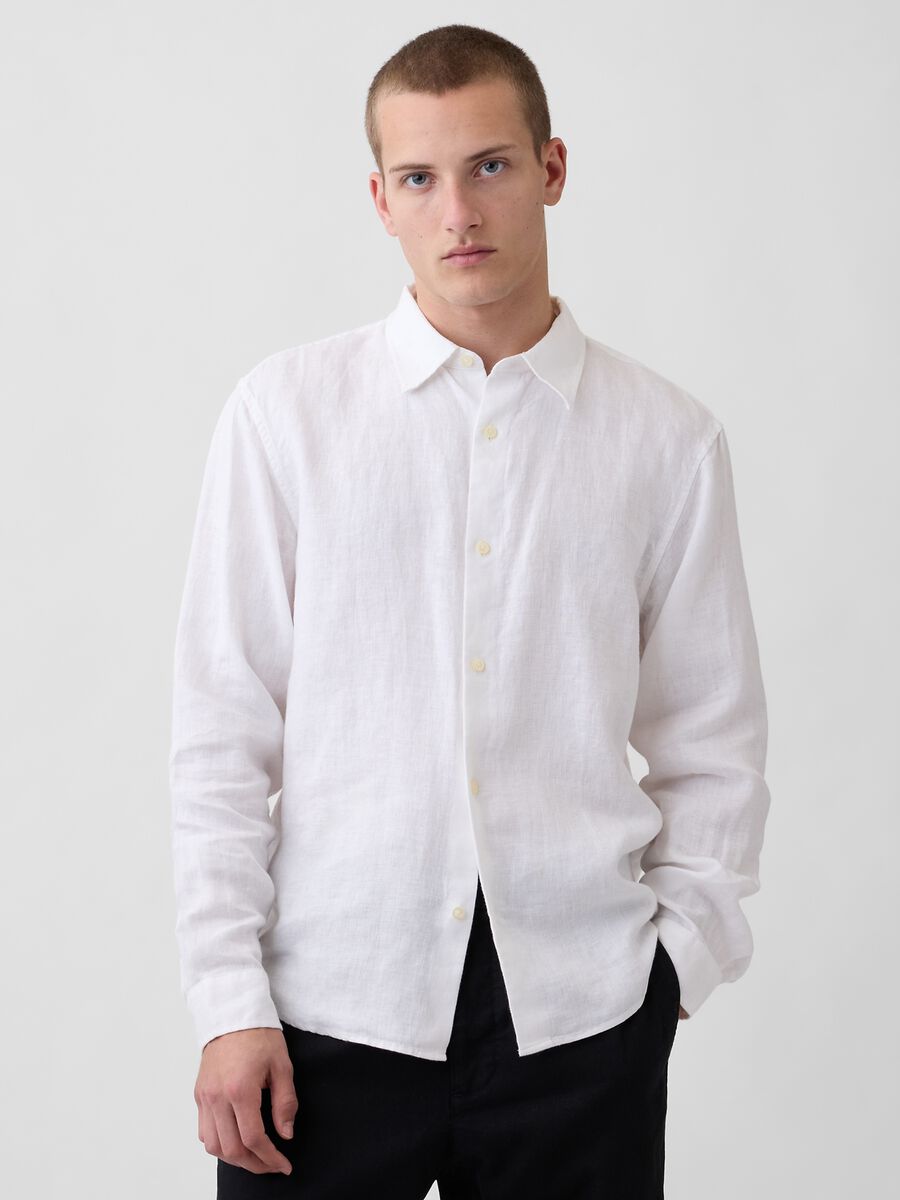 Pure linen shirt_0