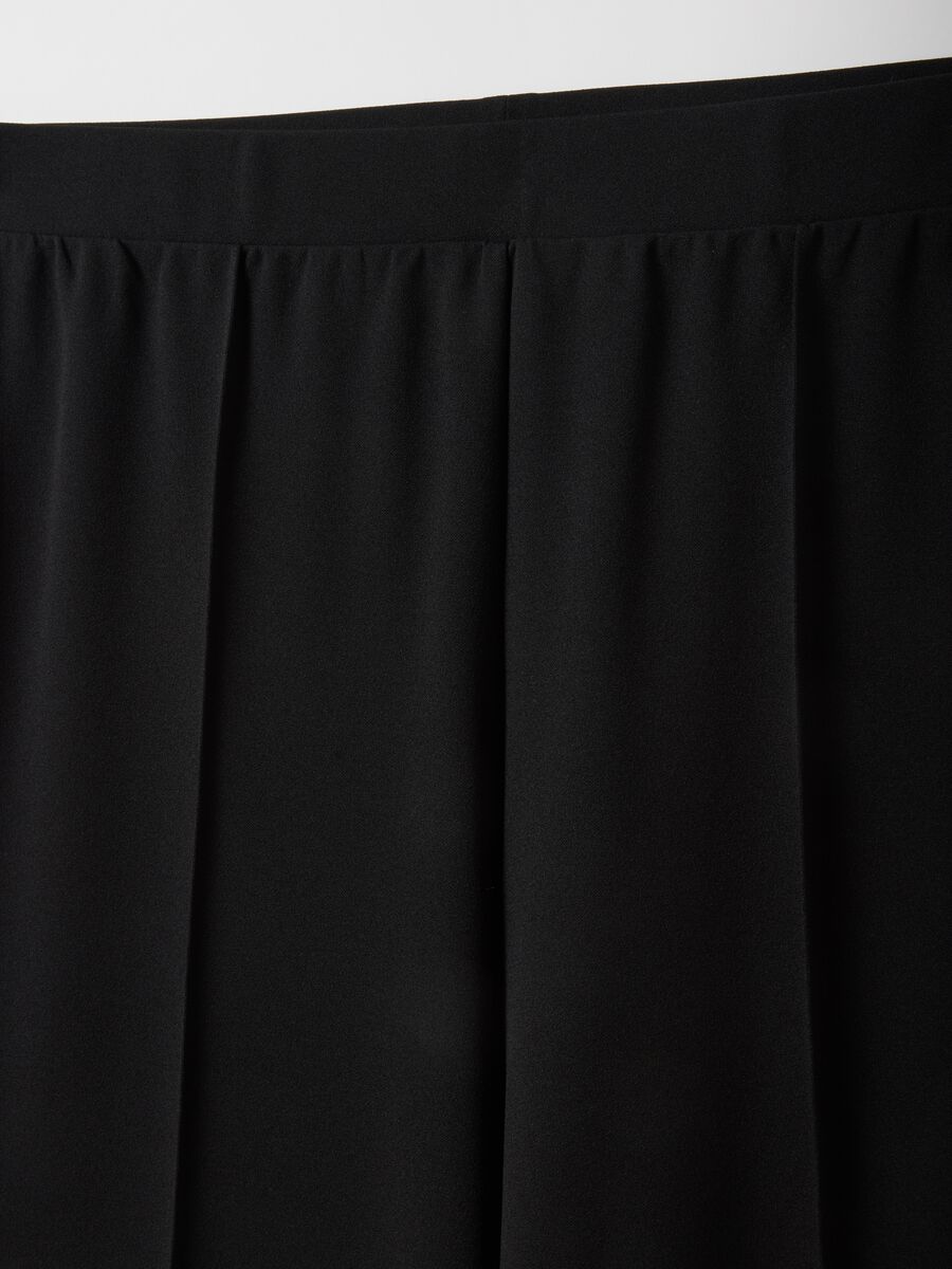 Black Straight Fit Treggings_5