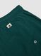 Green swim shorts with elasticated waistband_5