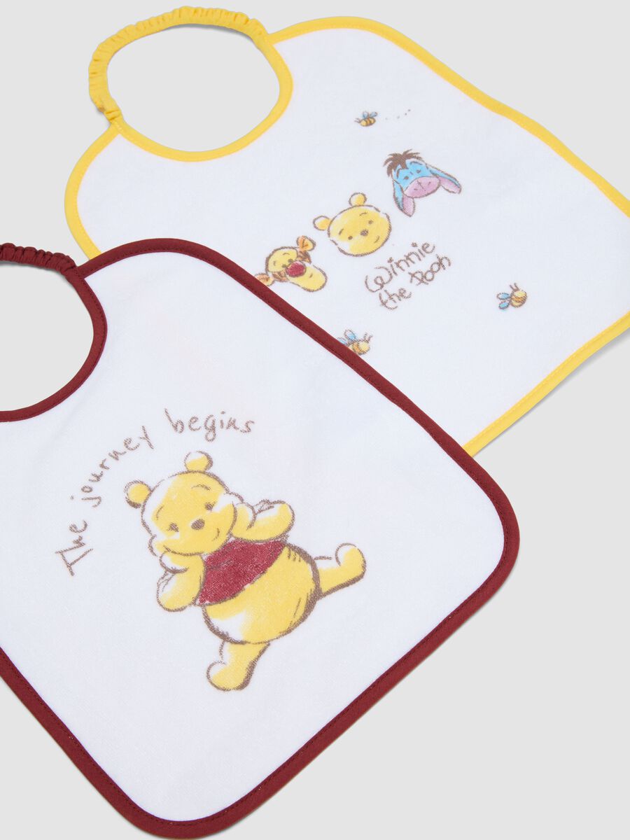 3-pack organic cotton-blend bibs with Winnie the Pooh print_2