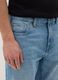 Regular fit blue pure cotton denim jeans_3