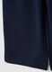 Girls' blue pure cotton wide leg trousers_3