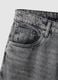 Grey Slim Fit Distressed Pure Cotton Jeans_5