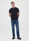 Black cotton regular fit T-shirt_2