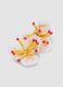 Butterfly-shaped earrings with multicolour glass beads_1
