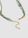 Multicolour necklace with light-blue tassels_1