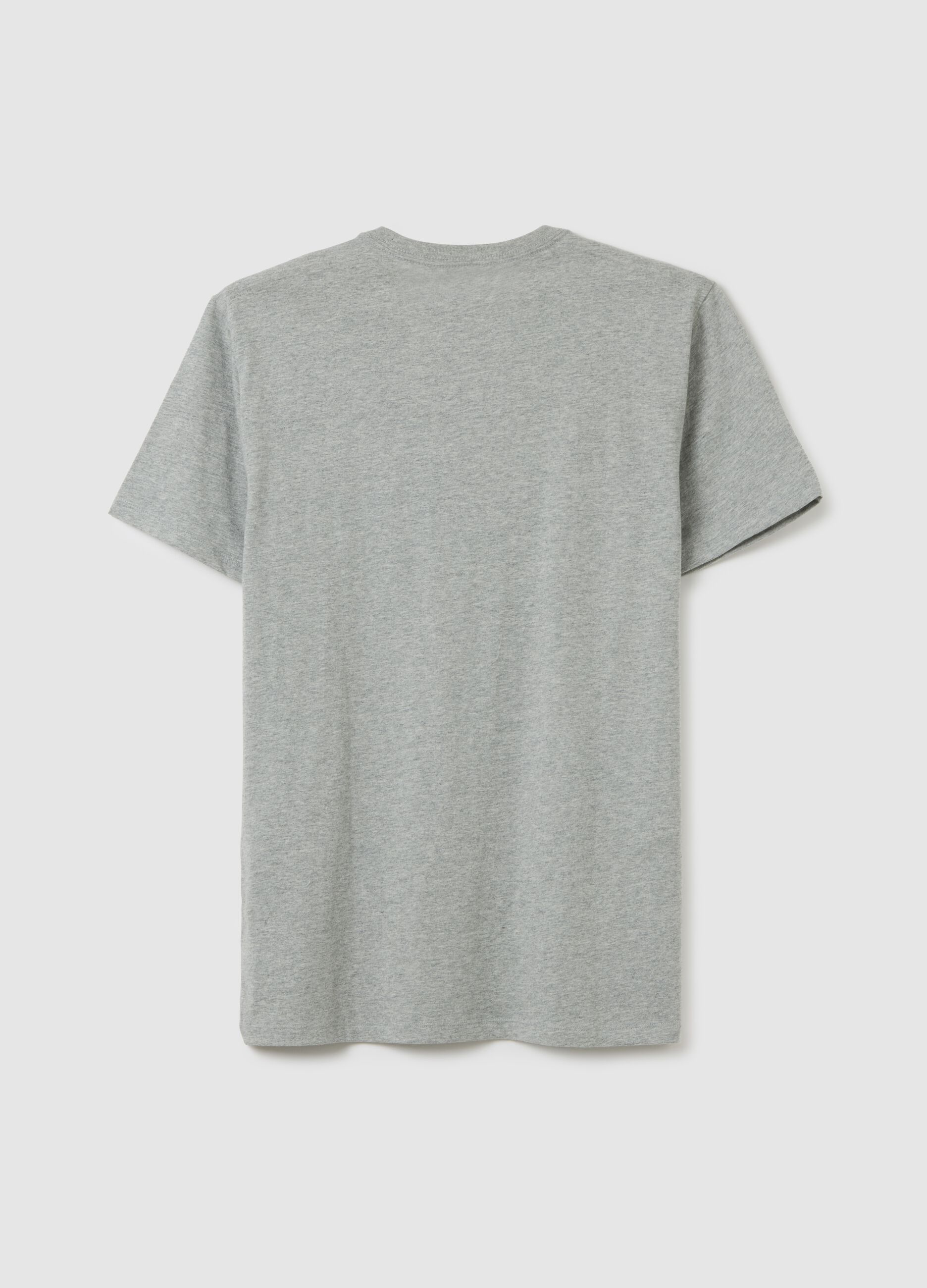Cotton T-shirt with embroidered logo