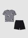 Grey set in pure cotton_1