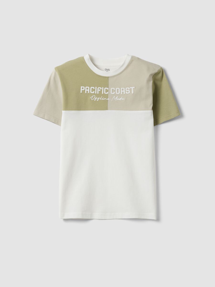 White pure cotton short-sleeve T-shirt_3