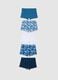 Multipack of stretch cotton multicolour boxers for boys_1