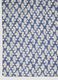 Blue pure cotton sarong with floral print_3