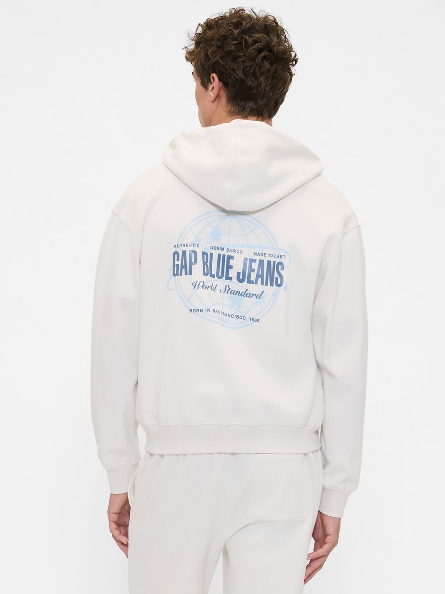 White zip-up hoodie_1