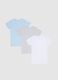 Multicolour Baby T-Shirt Tripack in Pure Cotton_1