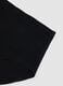 Black high-waisted Brazilian briefs in stretch fabric with a shaping effect_2
