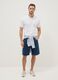 White stretch cotton-blend polo regular fit_1