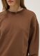 Light grey melange crew neck sweatshirt_2