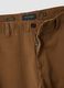 Pantaloni chino marroni in cotone elasticizzato straight fit_5