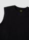 Black pure cotton vest_5