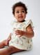 Multicoloured pure cotton baby girl set with Winnie-the-Pooh_0