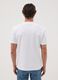 White slim-fit T-shirt in pure mercerised cotton_3