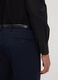 Black slim-fit shirt with classic collar, easy-iron_2