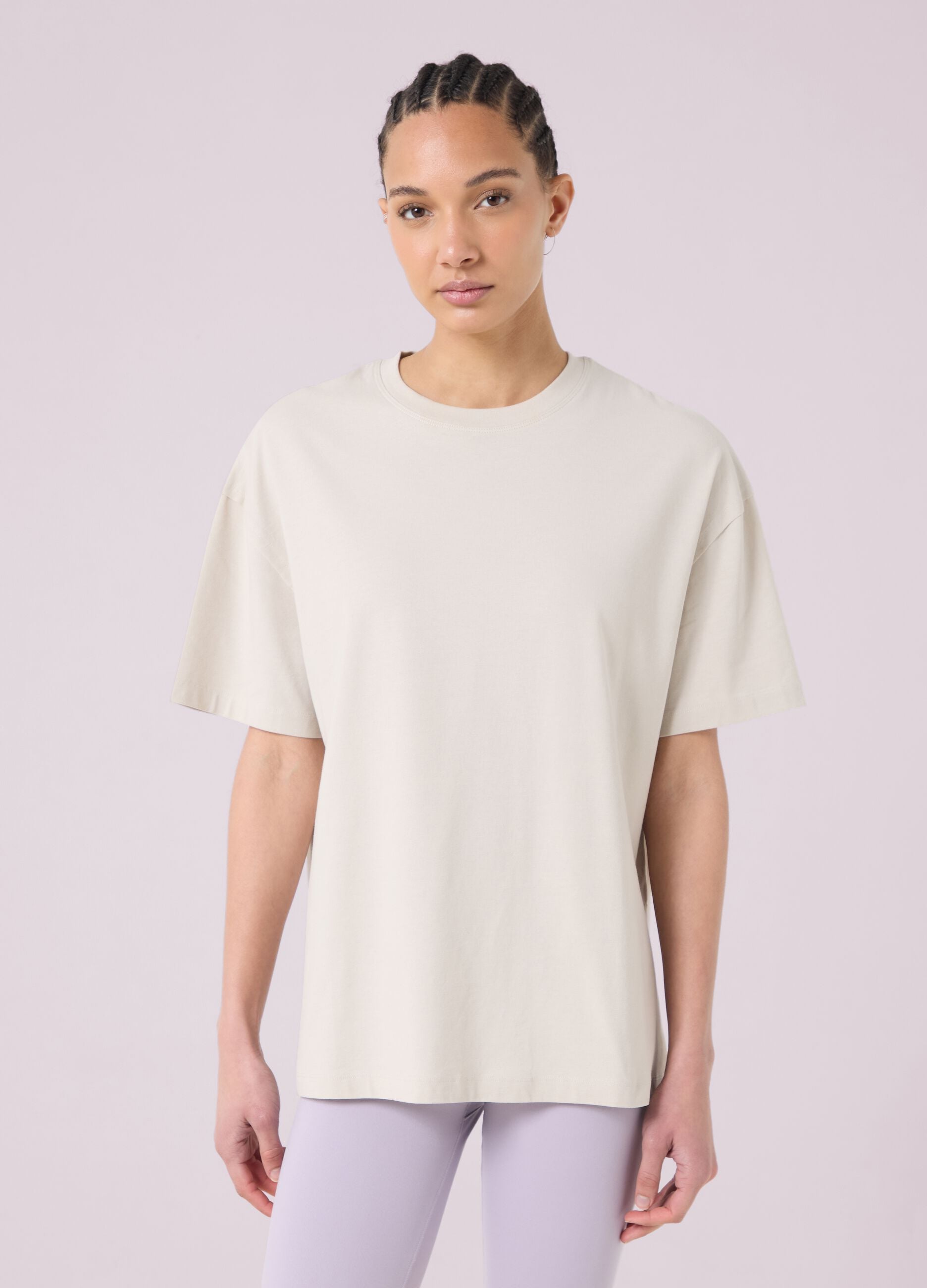Stretch Cotton Oversized T-shirt ALTAVIA STUDIO