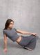 Vintage Grey Ribbed Long Skirt_4