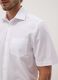 White short-sleeve easy-iron cotton-blend shirt, regular fit_3