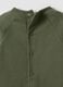 Green long-sleeved organic cotton baby sleepsuit_3