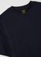 Men's blue pure cotton regular fit t-shirt_5