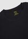 Black pure cotton regular fit t-shirt_5