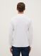 White long-sleeve cotton polo shirt, regular fit_2