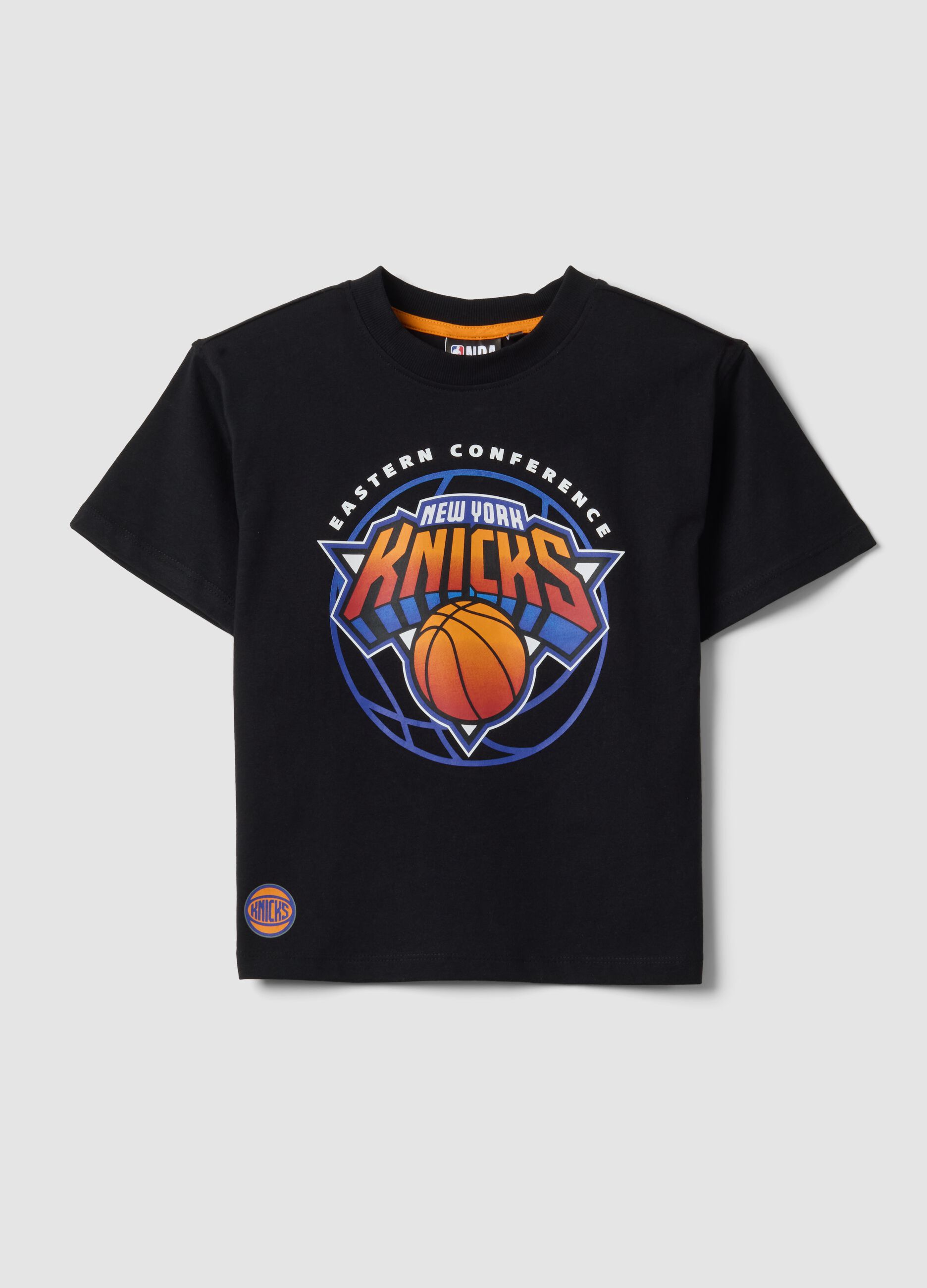 Black short-sleeved pure cotton T-shirt